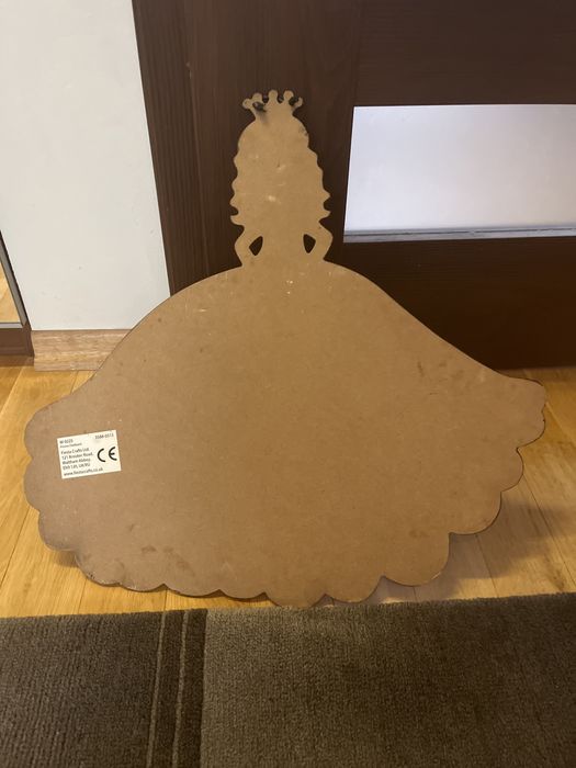 Tablica do pisania kredą Księżniczka