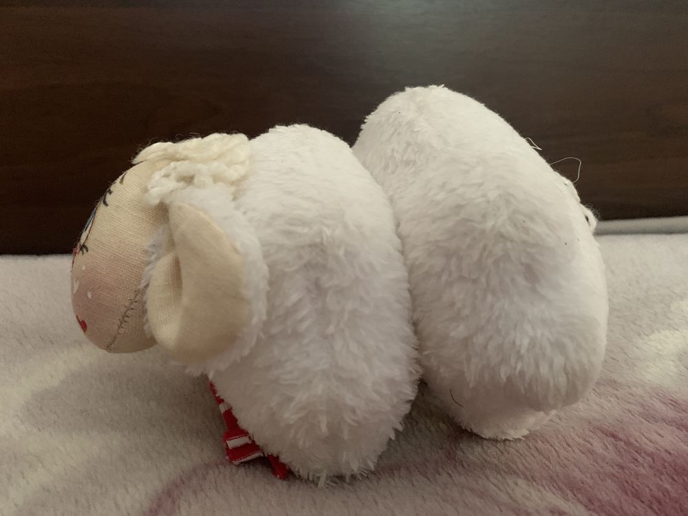 Мягкая игрушка,овечка,барашек,м‘яка іграшка,плюшева