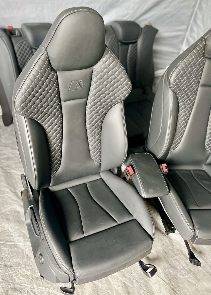 Kompletne wnetrze audi s3 a3 RS3 8v lift recaro s-line skora fotele