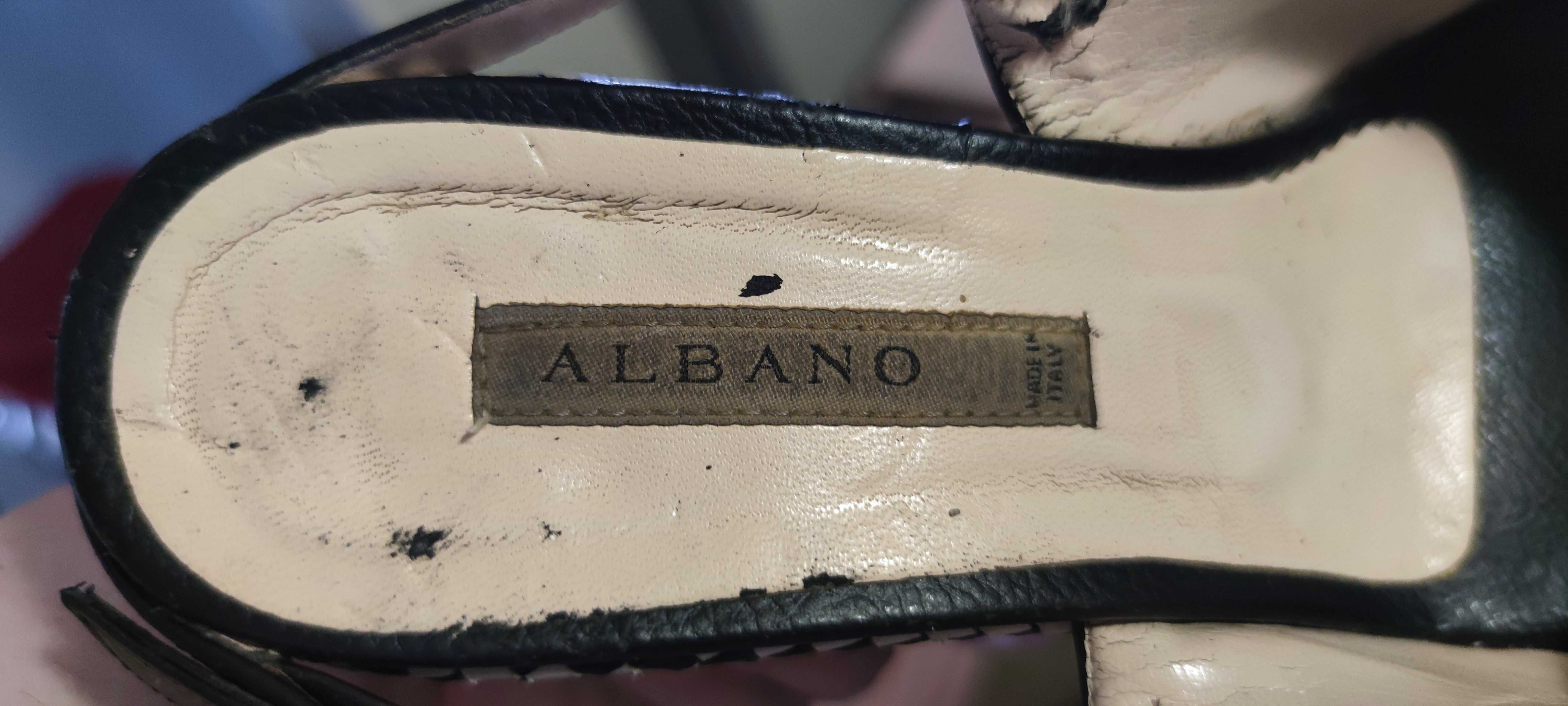 Босоніжки шкіряні ALBANO
