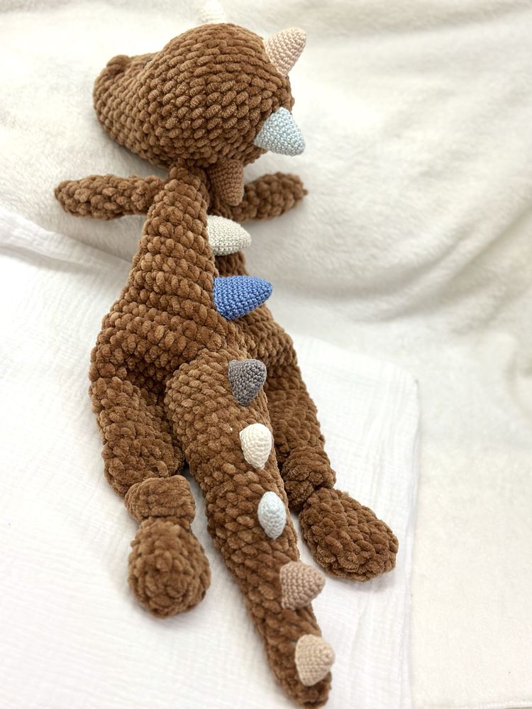 Naninha dinossauro amigurumi