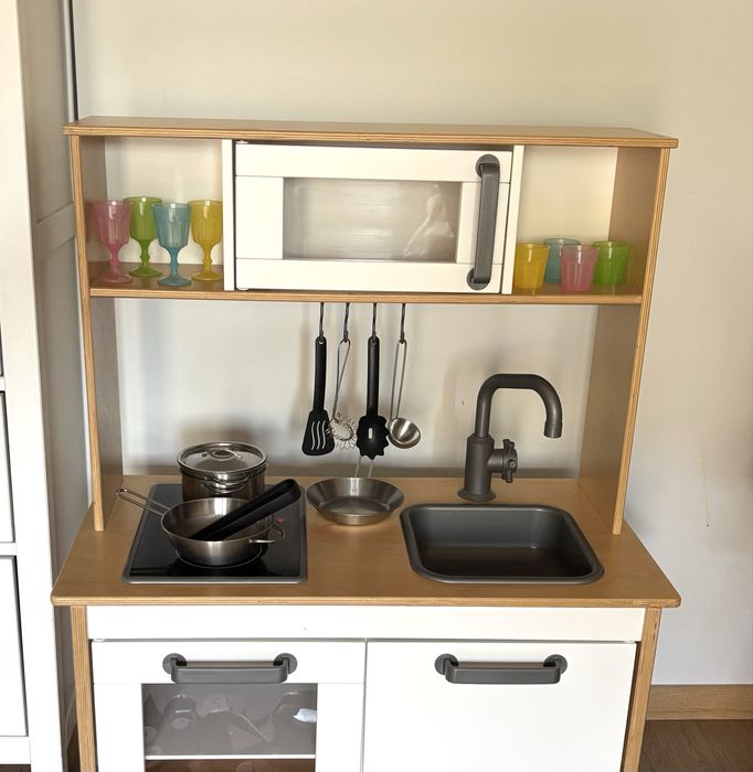 Kuchnia dla dzieci IKEA Duktig plus akcesoria - duży zestaw