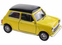 Mini Cooper 1300 model WELLY 1:34 Żółty