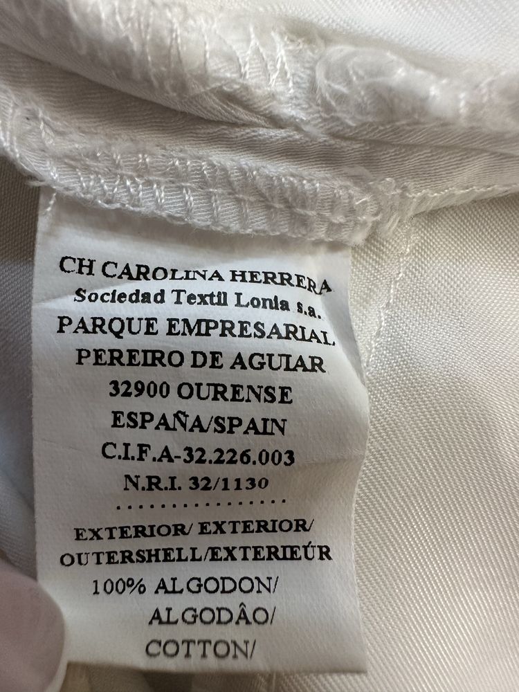 Белые шорты СН Carolina Herrera. Оригинал