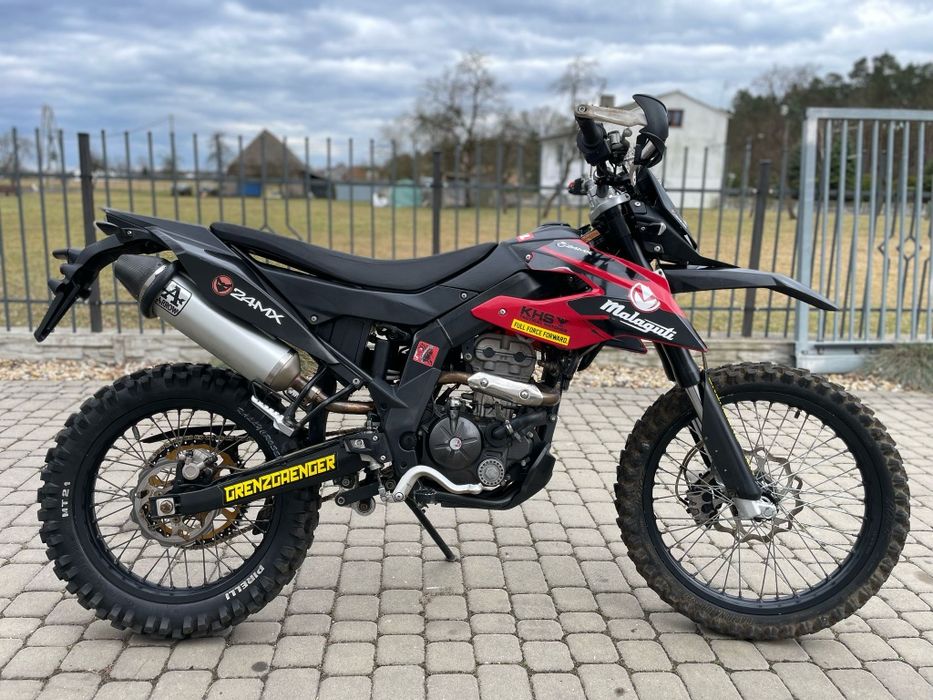 Malaguti xtm 125  (nie Aprilia rx sx 125) Zamiana kat B