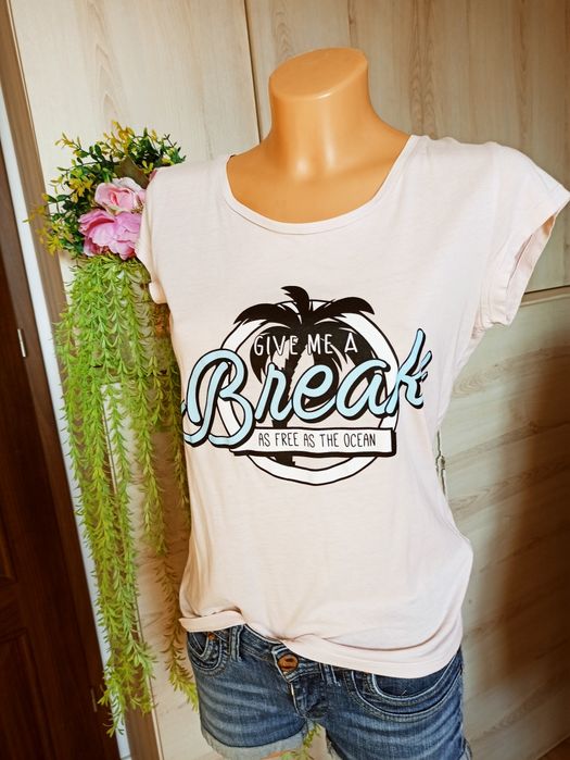 Sg Bluzka damska 36 , S T-shirt 36 , S Cropp