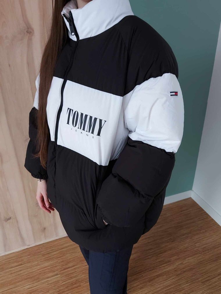 Kurtka zimowa Tommy Jeans Oversize UNISEX fashion puffer