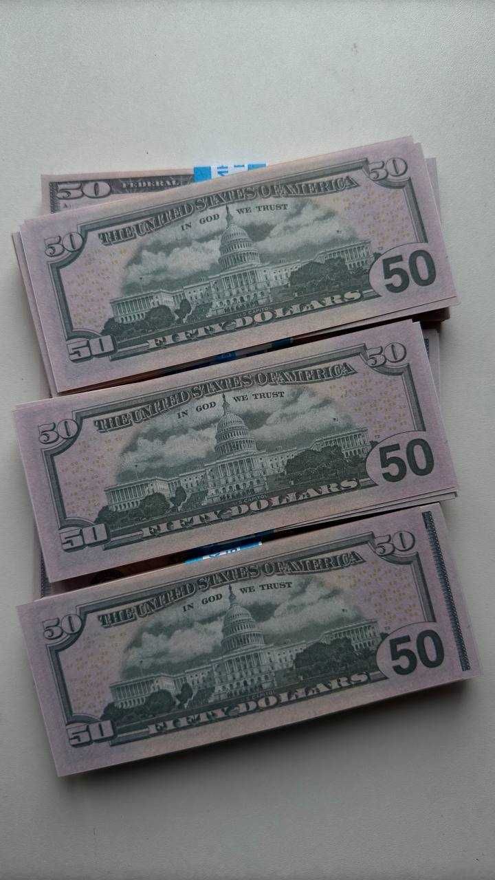 Сувенирные деньги 50 долларов приколы
