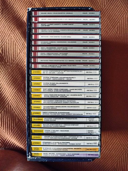 Virtuoso Collection 50 CDs Música Clássica DECCA Deutsche Grammophon