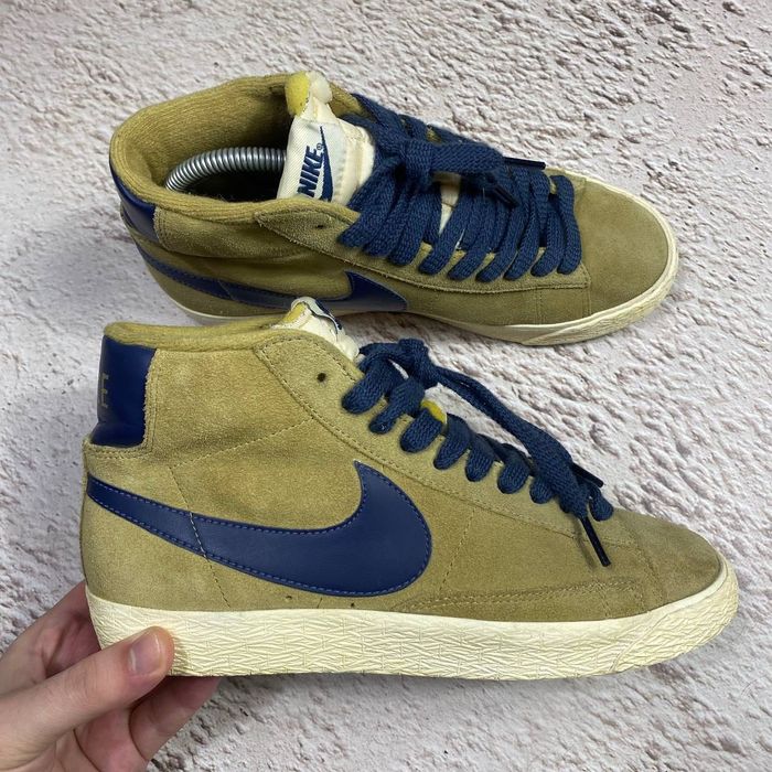 оригінал nike blazer жіночі кросівки осінь хайтопи vintage
