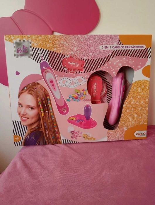 Aplicador NOVO missangas acessórios cabelo