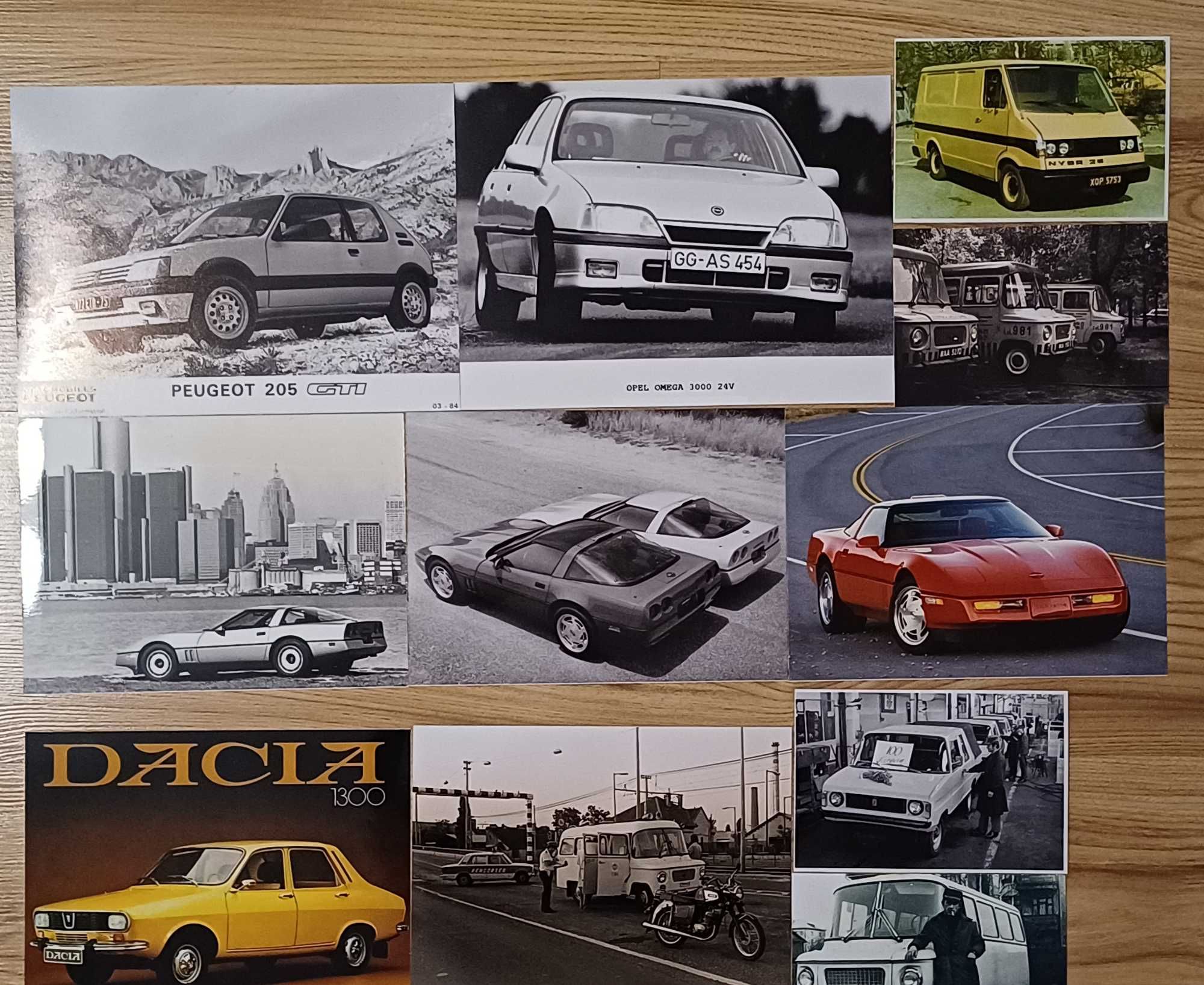Okazja Zdjęcia Opel Peugeot Corvette Nysa Dacia Citroen plansze A4