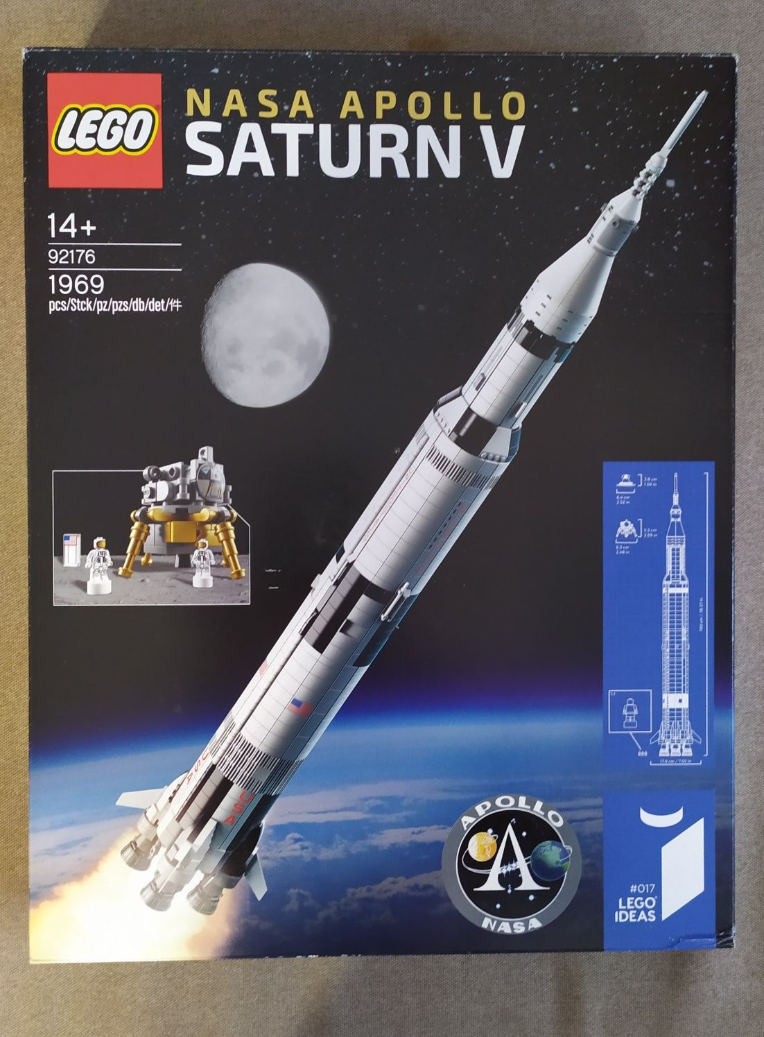 92176 Lego Nasa Apollo Saturn V