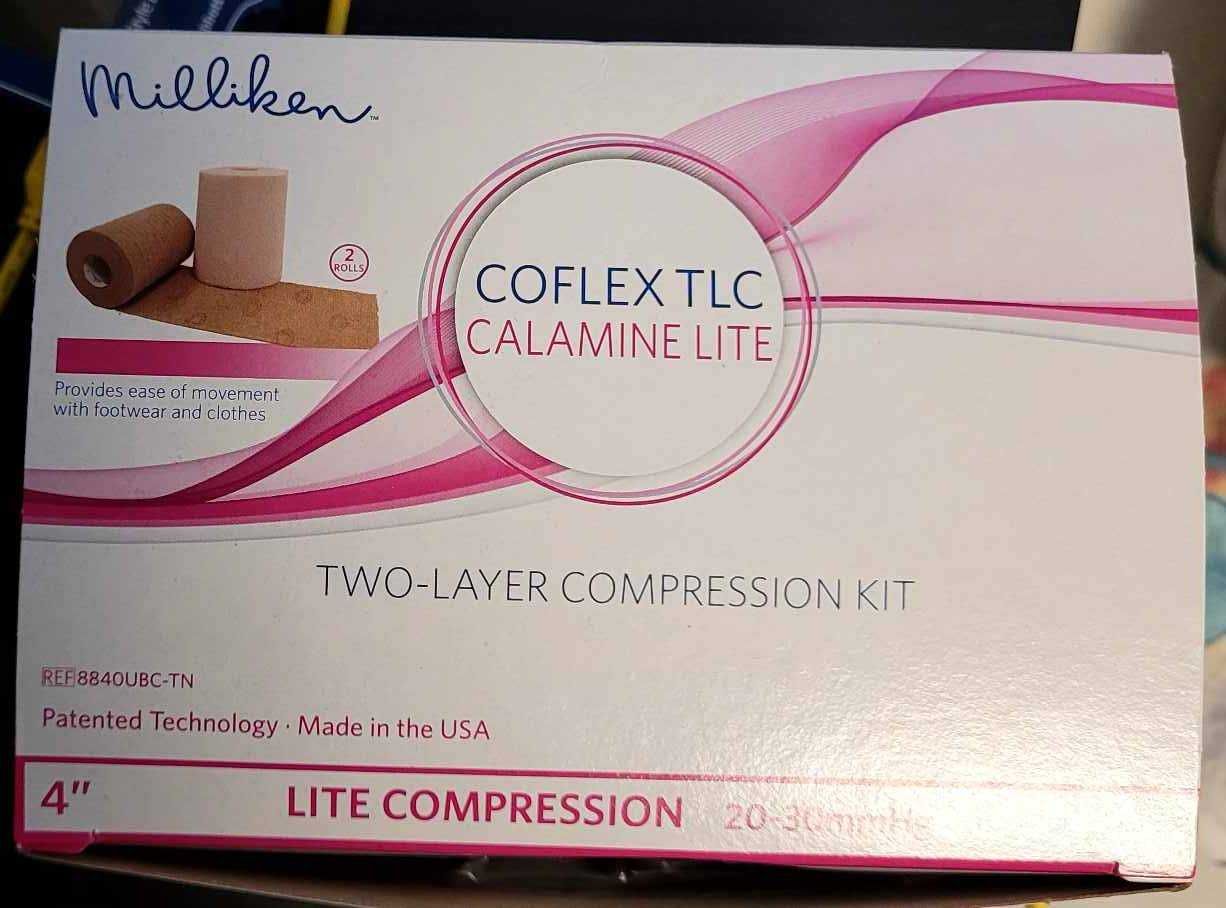 4x CoFlex TLC Calamine Lite, opatrunek, 10 cm x 5,5 m
