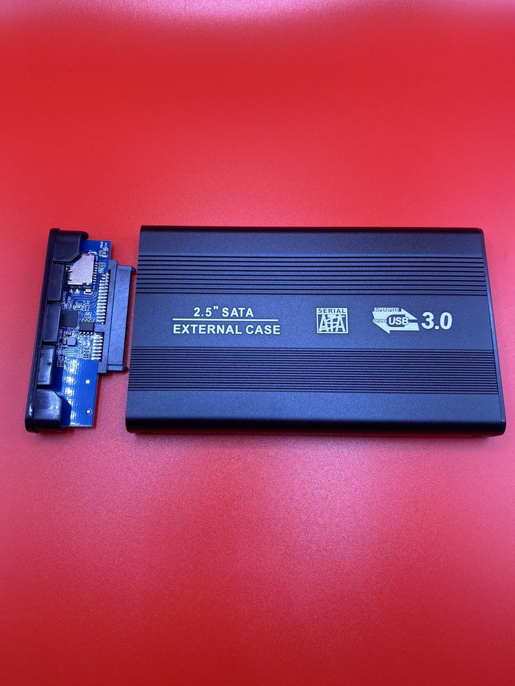 Корпус для зовнішнього жорсткого диска 2,5 дюйми SATA III/USB 3,0