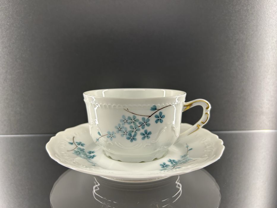 Чайна пара, 200 мл, Limoges , тавро, вінтаж.