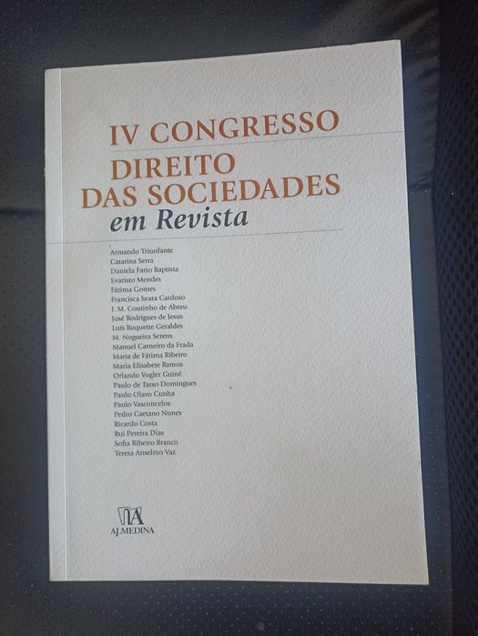 "IV Congresso de direitos das sociedades em revista"