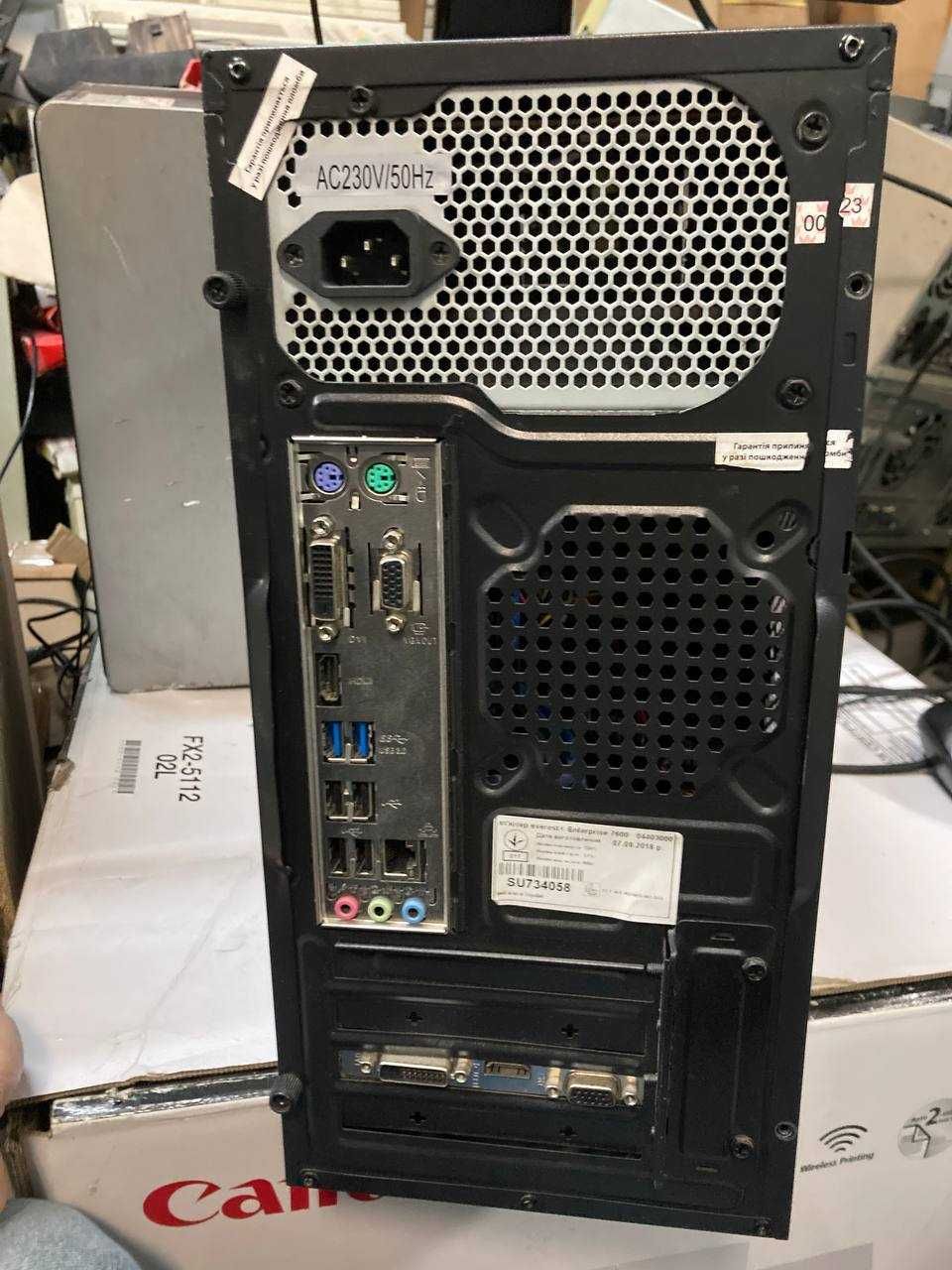 Комп'ютер  Intel Core i3-7100/ 4GB DDR4/ SSD 120GB / NVIDIA GT 710 1GB