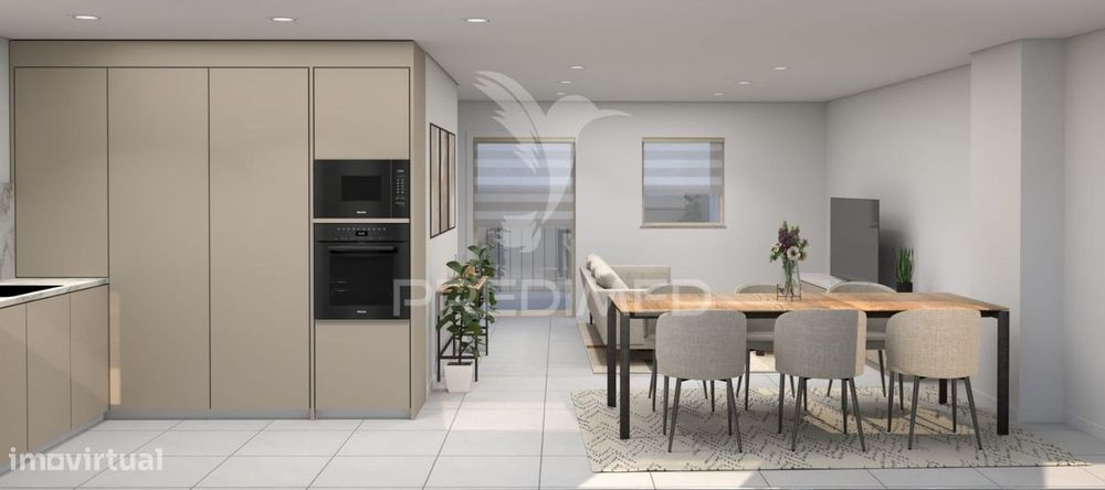 Fantástico apartamento T2 novo e moderno com excelente exposição solar