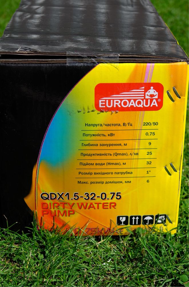 Професійний насос QDX 1.5/32/0.75 Euroaqua