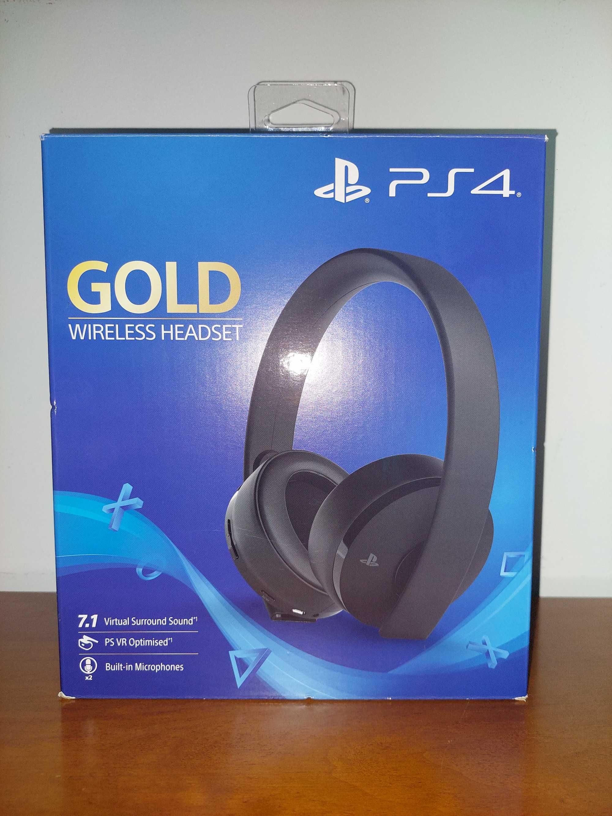 Sony Headset Gaming Wireless Gold PS4