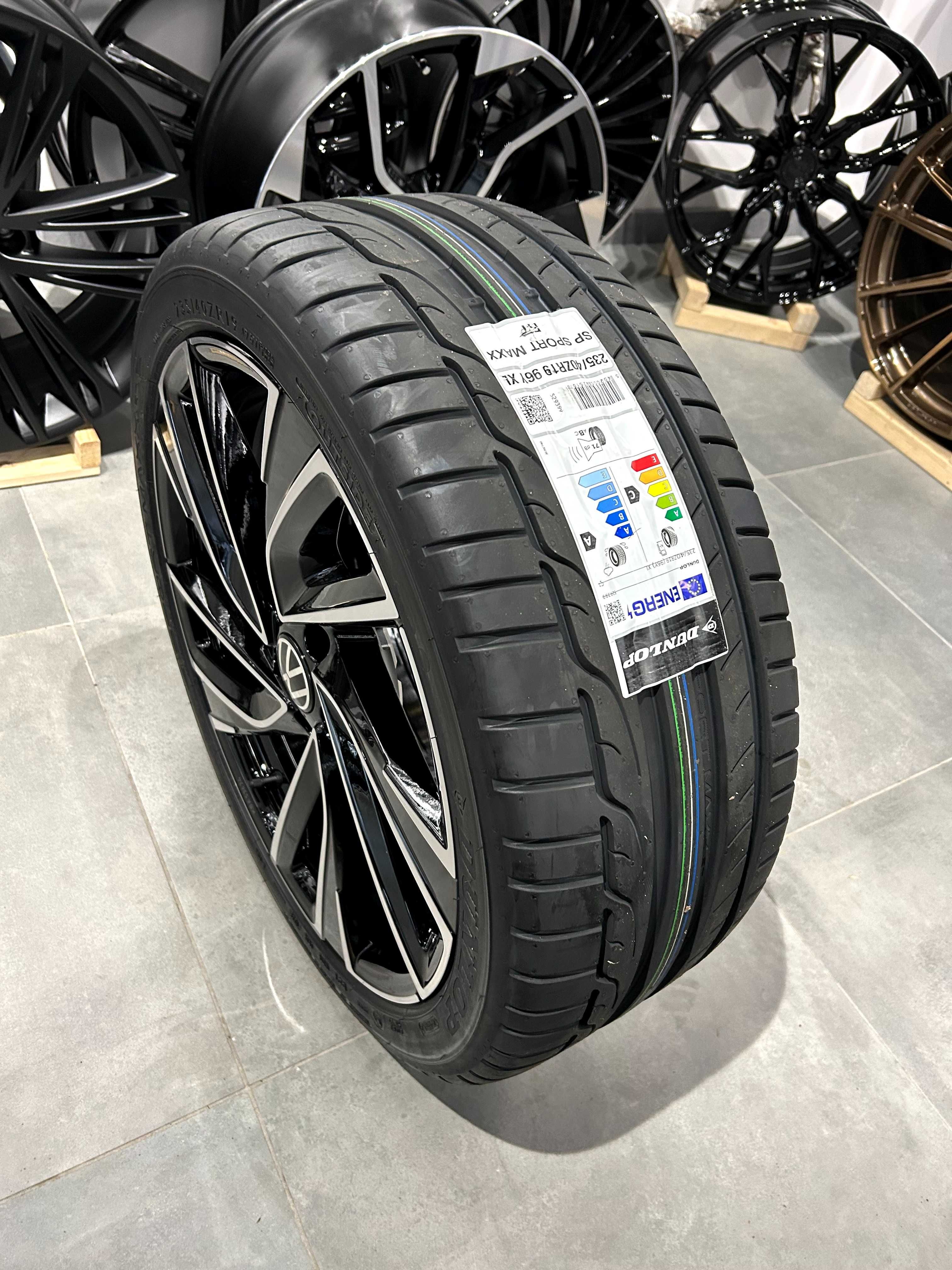 Oryginalne koła letnie 19 5x112 ET40 VW Passat B8 Dunlop 235/40R19