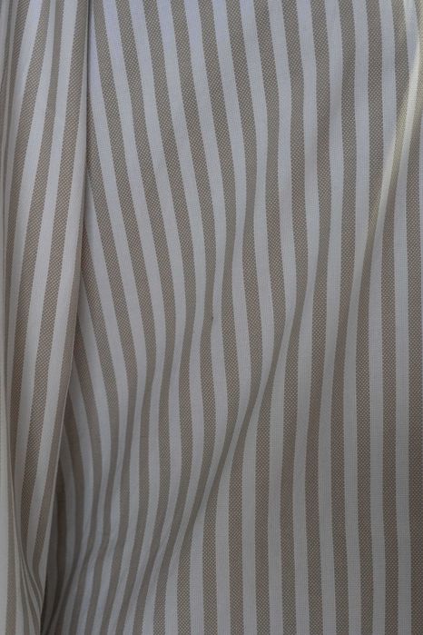 Koszula w beżowe pasy Dressmann, rozmiar 42/43 XL, Bawełna / Cotton