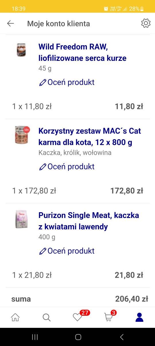 Mac's karma dla futrzaków