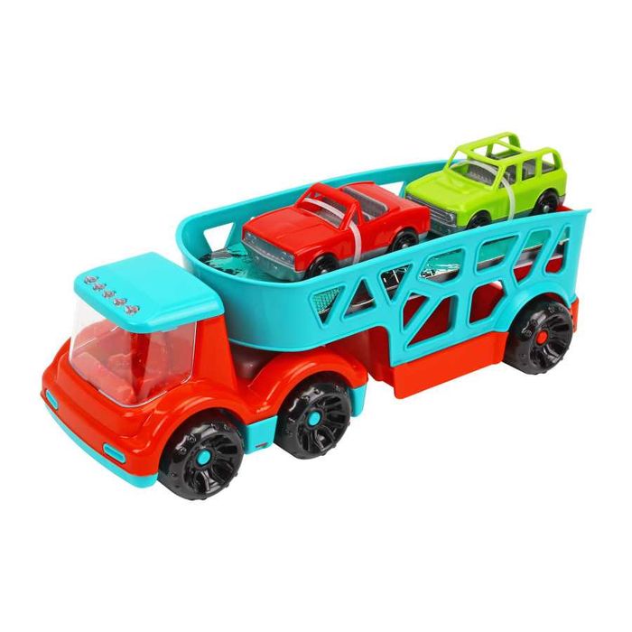 Машина автовоз Технок 0938 зі спуском з 2 машинками в наборі
