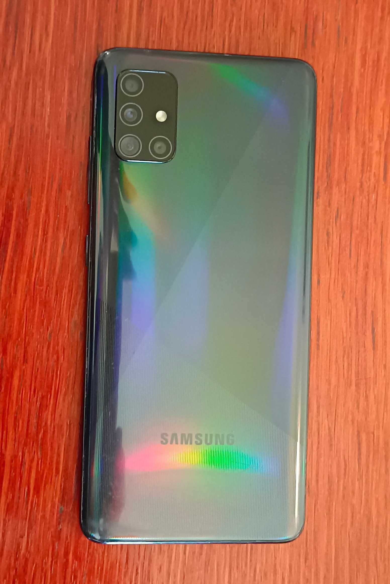 Smartfon Samsung Galaxy A51 czarny, 128GB, Android 13, stan dobry