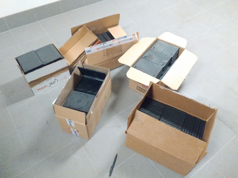 233 caixas para DVD
