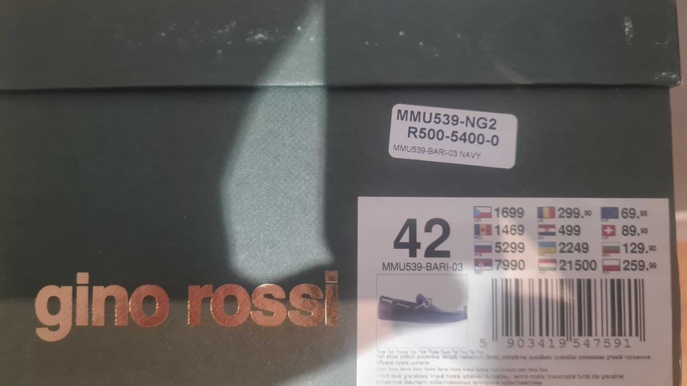 Buty gino rossi rozmiar 42/43 nowe