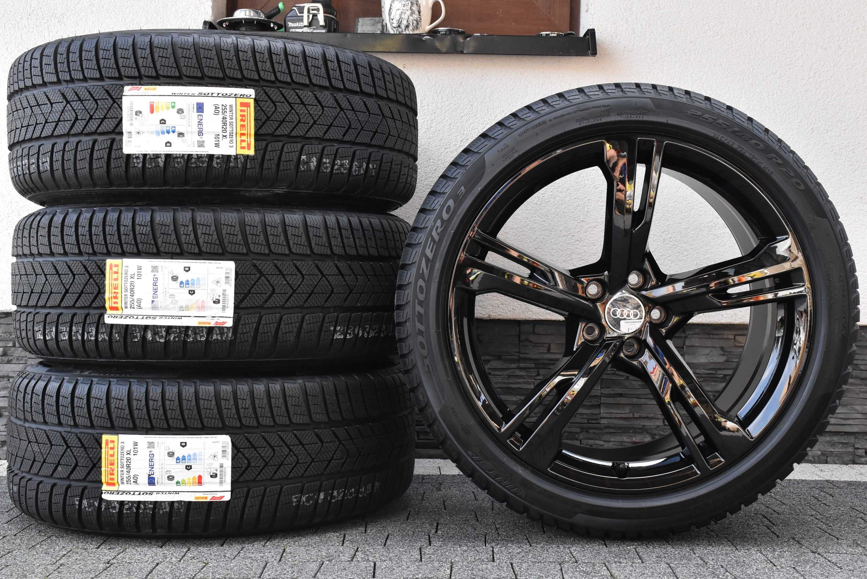 NOWE Koła zimowe OEM Audi A6 S6 C8 A7 S7 4K 20" NOWE Pirelli AO 2024r