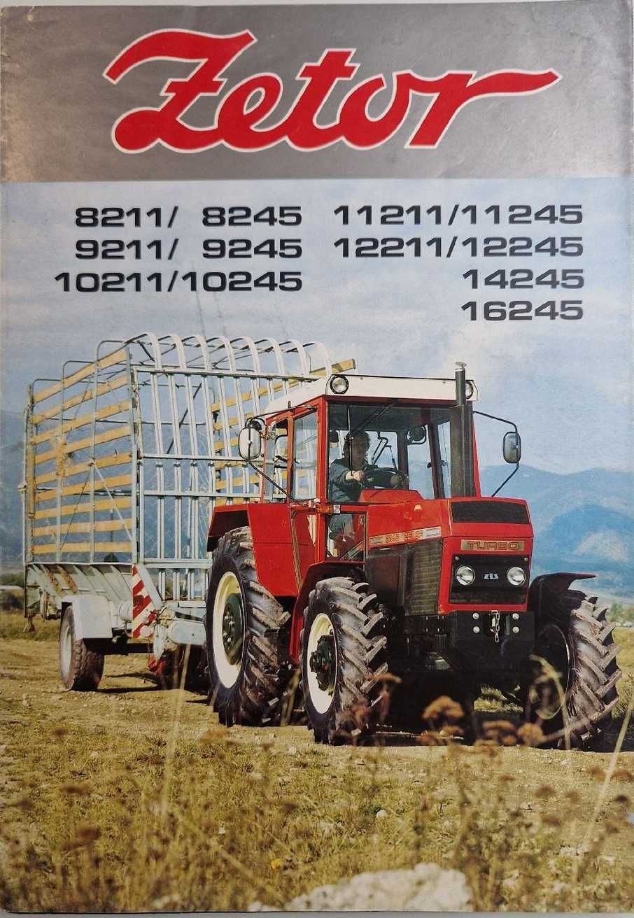 Zetor 12221 ;;12245  Instrukcja obsługi ZTS ciągnik