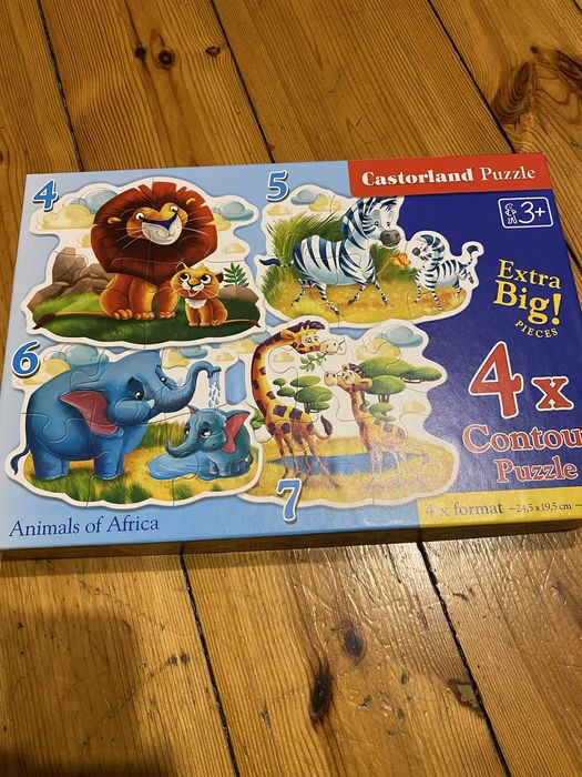 Maxi puzzle ze zwierzątkami Castorland