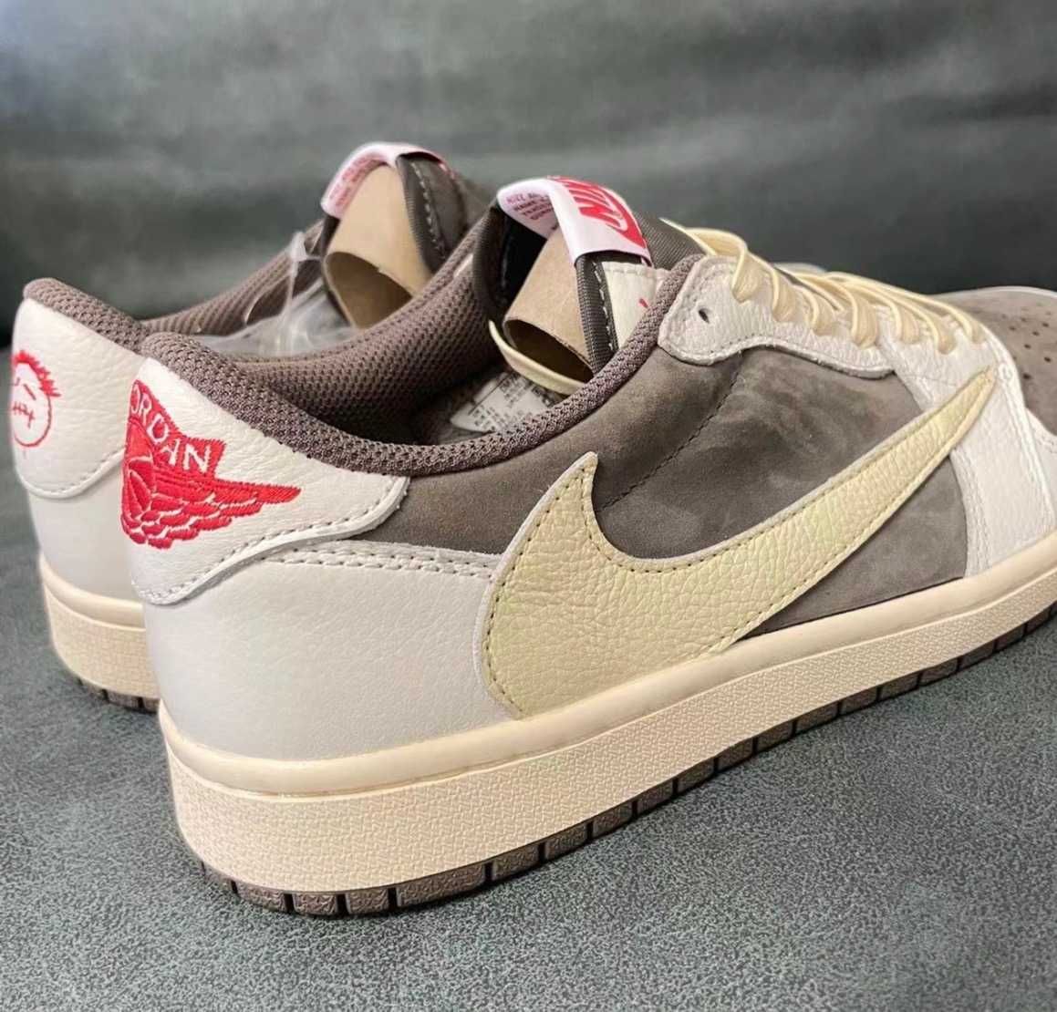 Jordan 1 Retro Low OG SP Travis Scott Reverse Mocha R.44