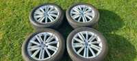 felgi aluminiowe 18 vw tiguan 5x112 oponki gratis super stan