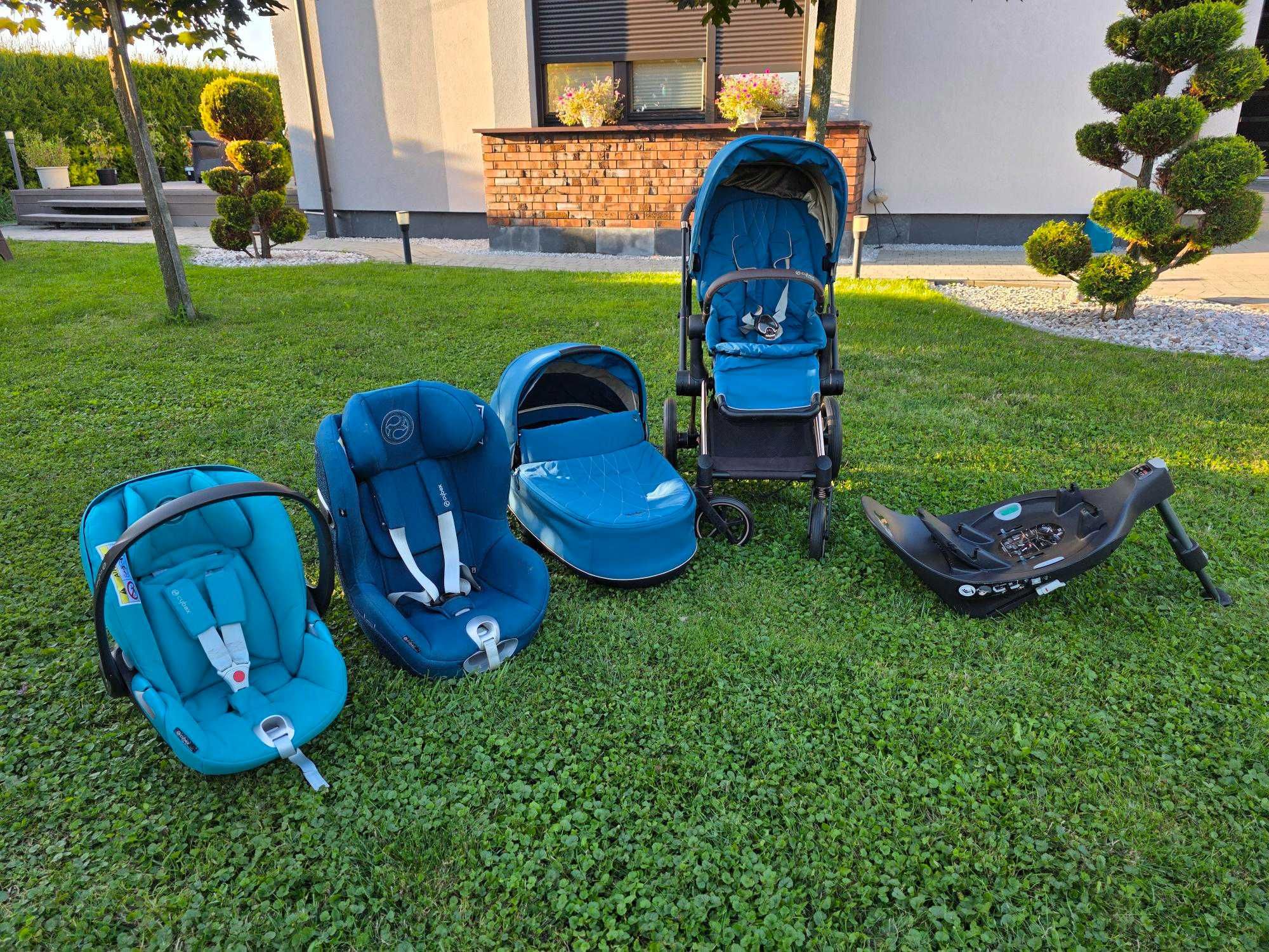 Wózek Cybex Priam 2.0 4w1 + fotelik Cybex Sirona LIONELO bujak gratis