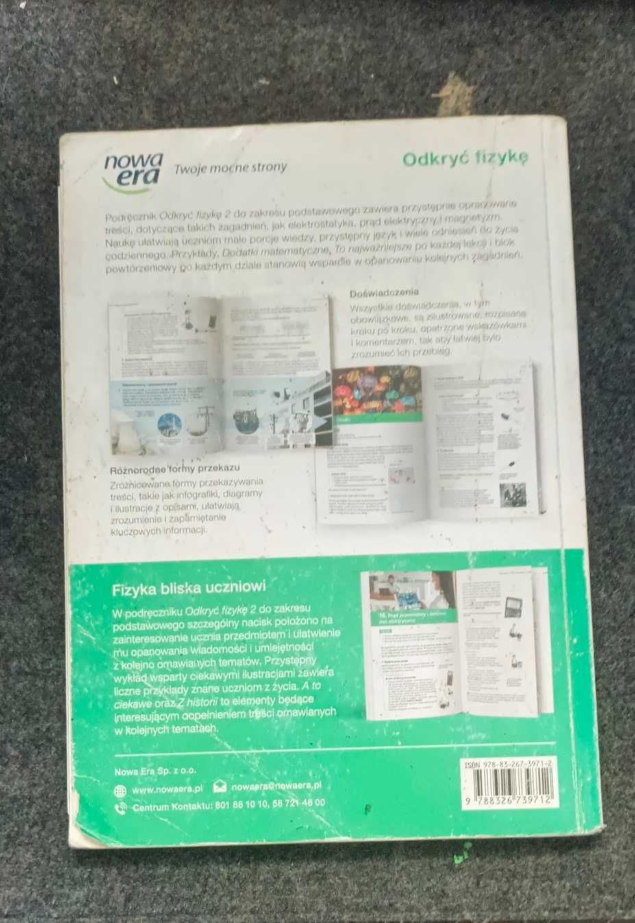 "Odkryć fizykę 2" Podręcznik dla liceum ogólnokształcącego i technikum
