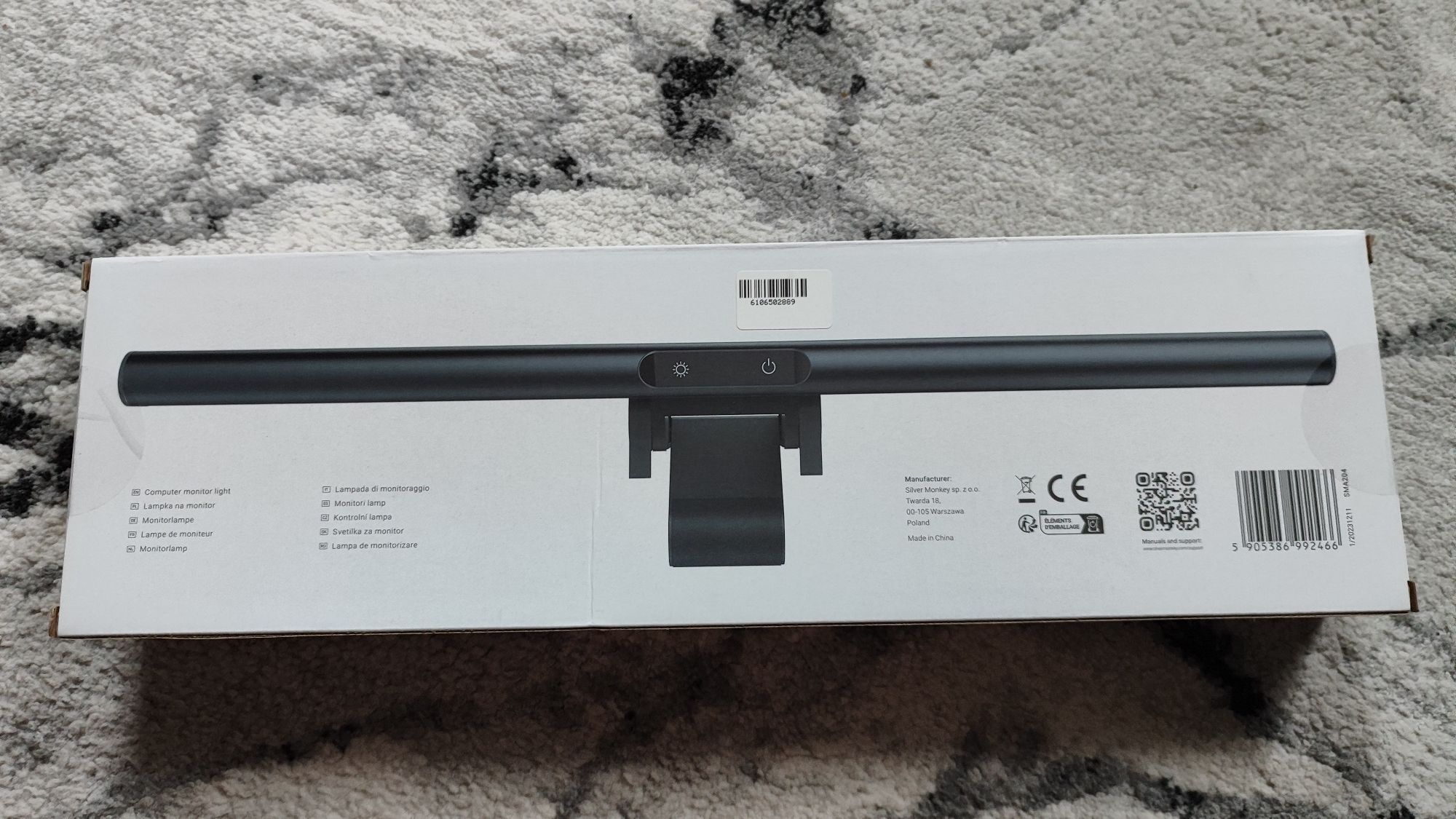 Silver Monkey Lampka do monitora LB100