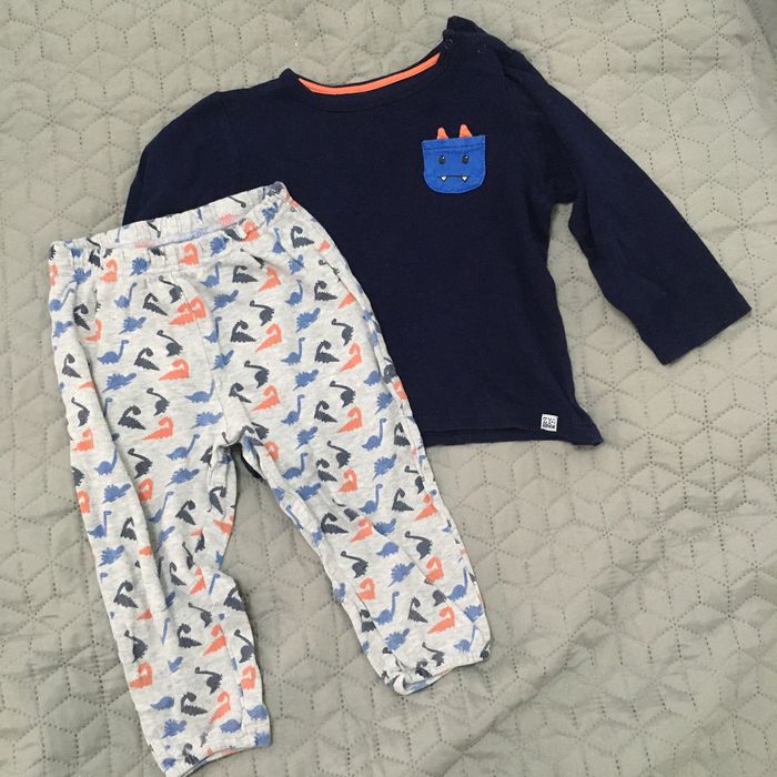 Pijama zippy 18-24m 2 peças