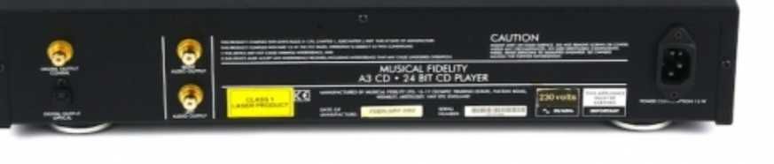 CD Player Musical Fidelity A3