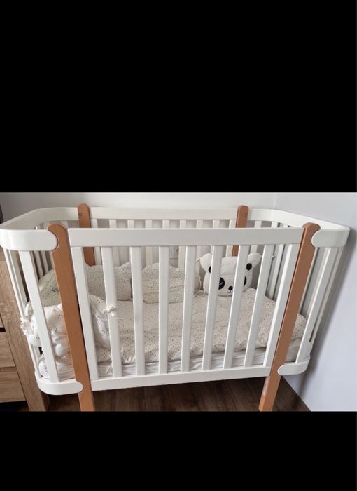 Ліжечко Верес Монако з маятником та матрацом