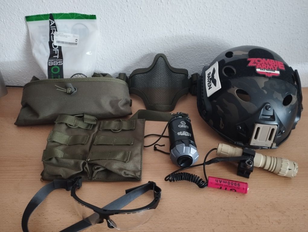 Vários artigos Airsoft