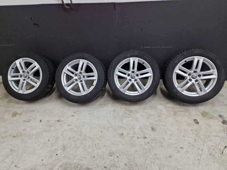 Alufelgi KOŁA ZIMOWE R17 225/50 Bridgestone FELGI ORG AUDI 5x112