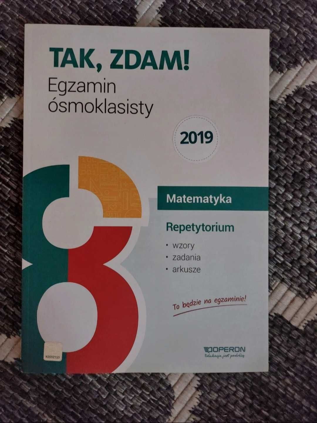 Repetytorium matematyka egzamin ósmoklasisty operon