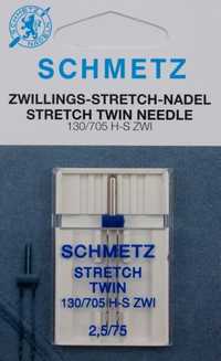 Igły podwójne Schmetz do stretchu ( opak )