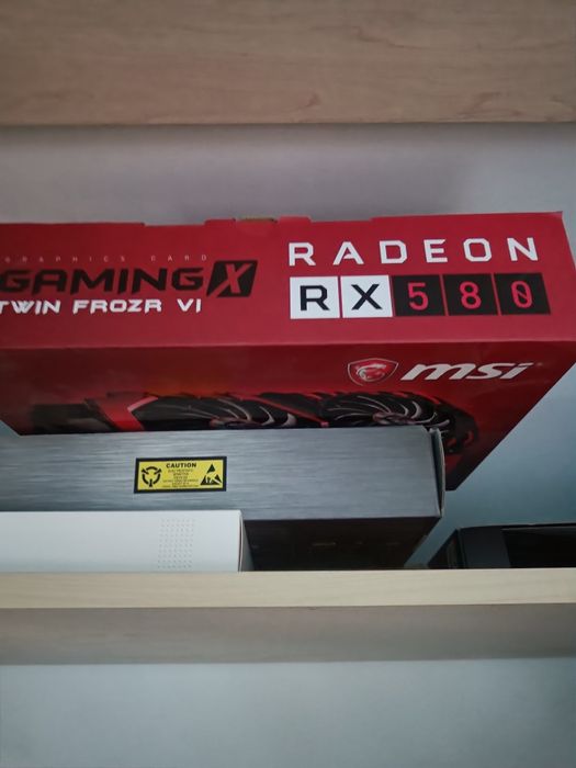 Zestaw PC - Radeon RX 580 / i5 2500k / OCZ ZS SERIES 650W / uszkodzony