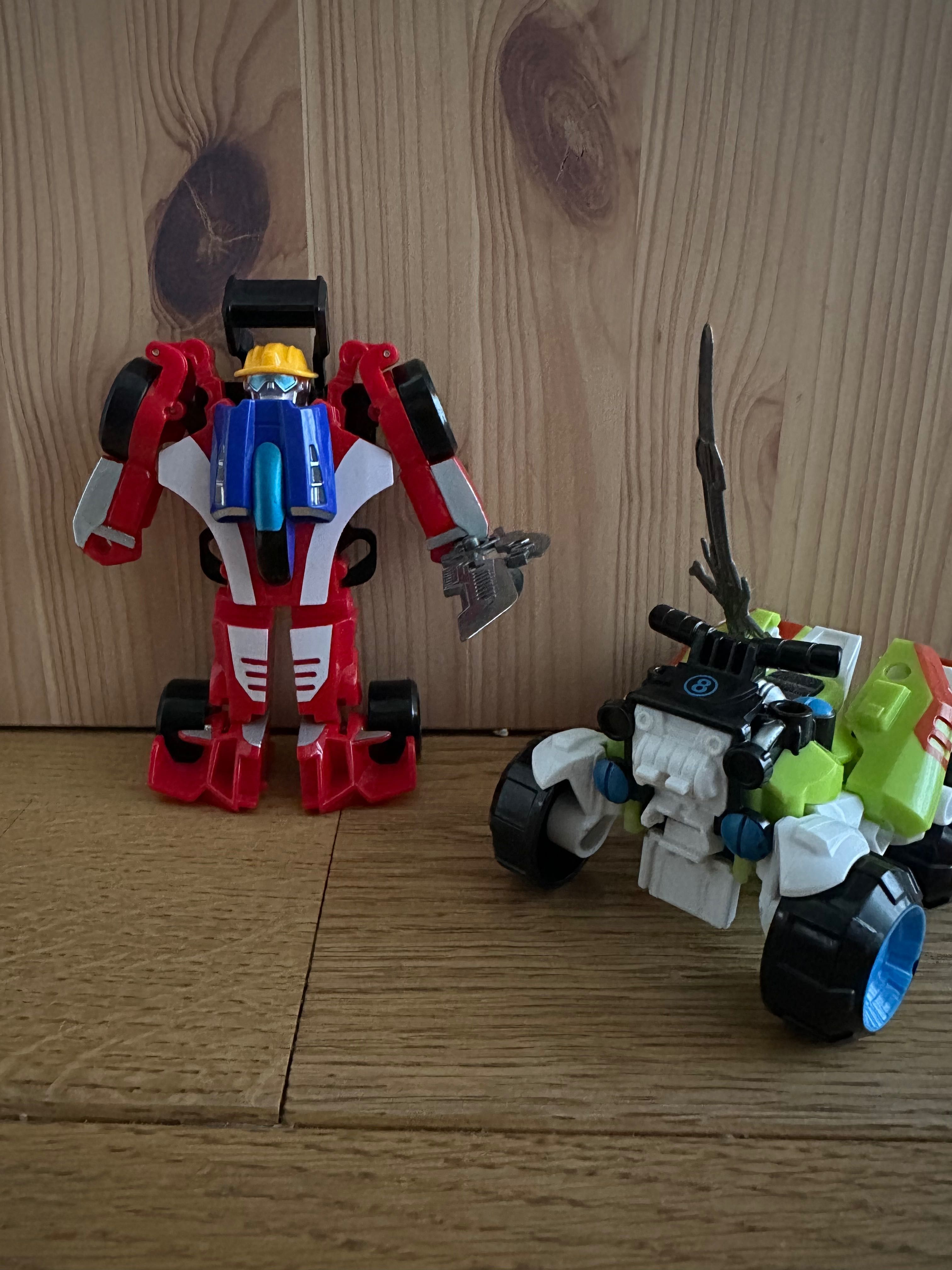 Transformens - Rescue bots academy- heatwave / 2 figurki roboty