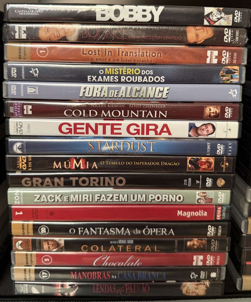 DVD Filmes impecáveis
